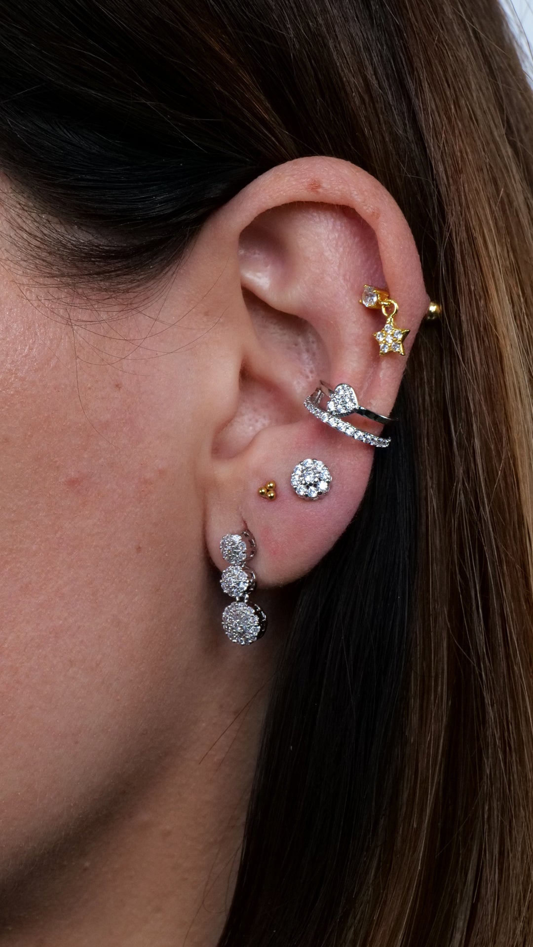 Earcuff DOUBLE LOVE